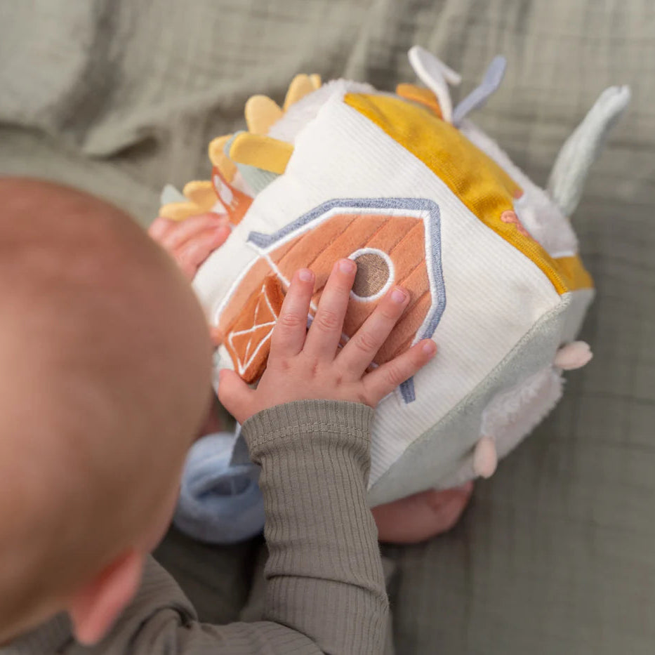 Little Dutch - Soft Activity Cube - Little Farm - Mabel & Fox