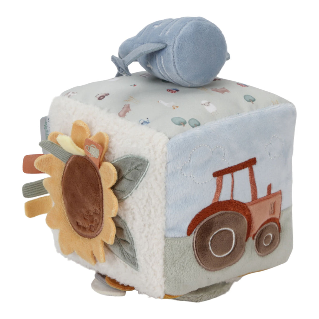 Little Dutch - Soft Activity Cube - Little Farm - Mabel & Fox