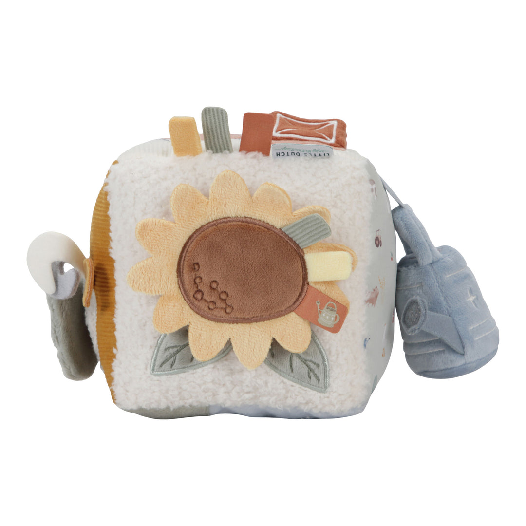 Little Dutch - Soft Activity Cube - Little Farm - Mabel & Fox