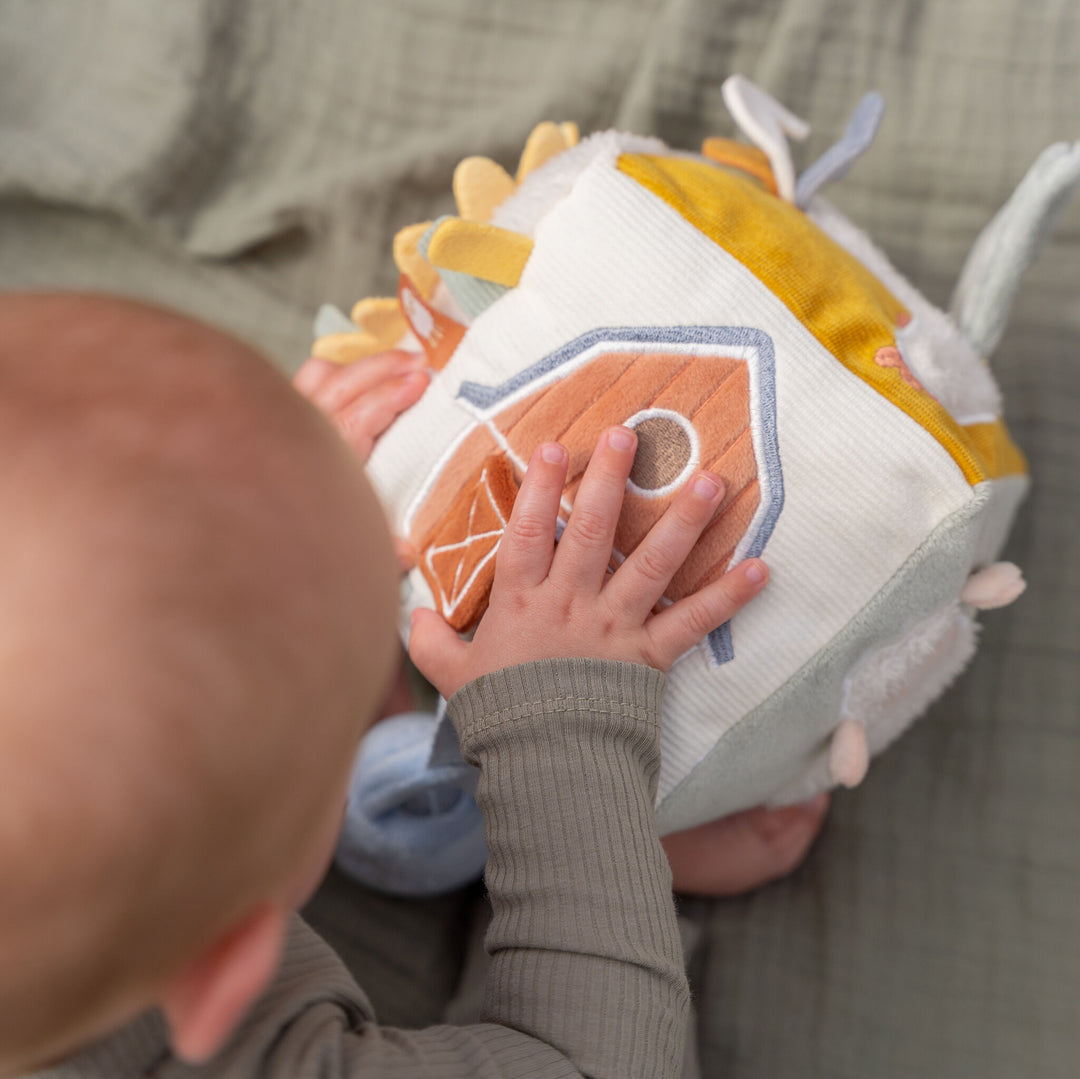 Little Dutch - Soft Activity Cube - Little Farm - Mabel & Fox