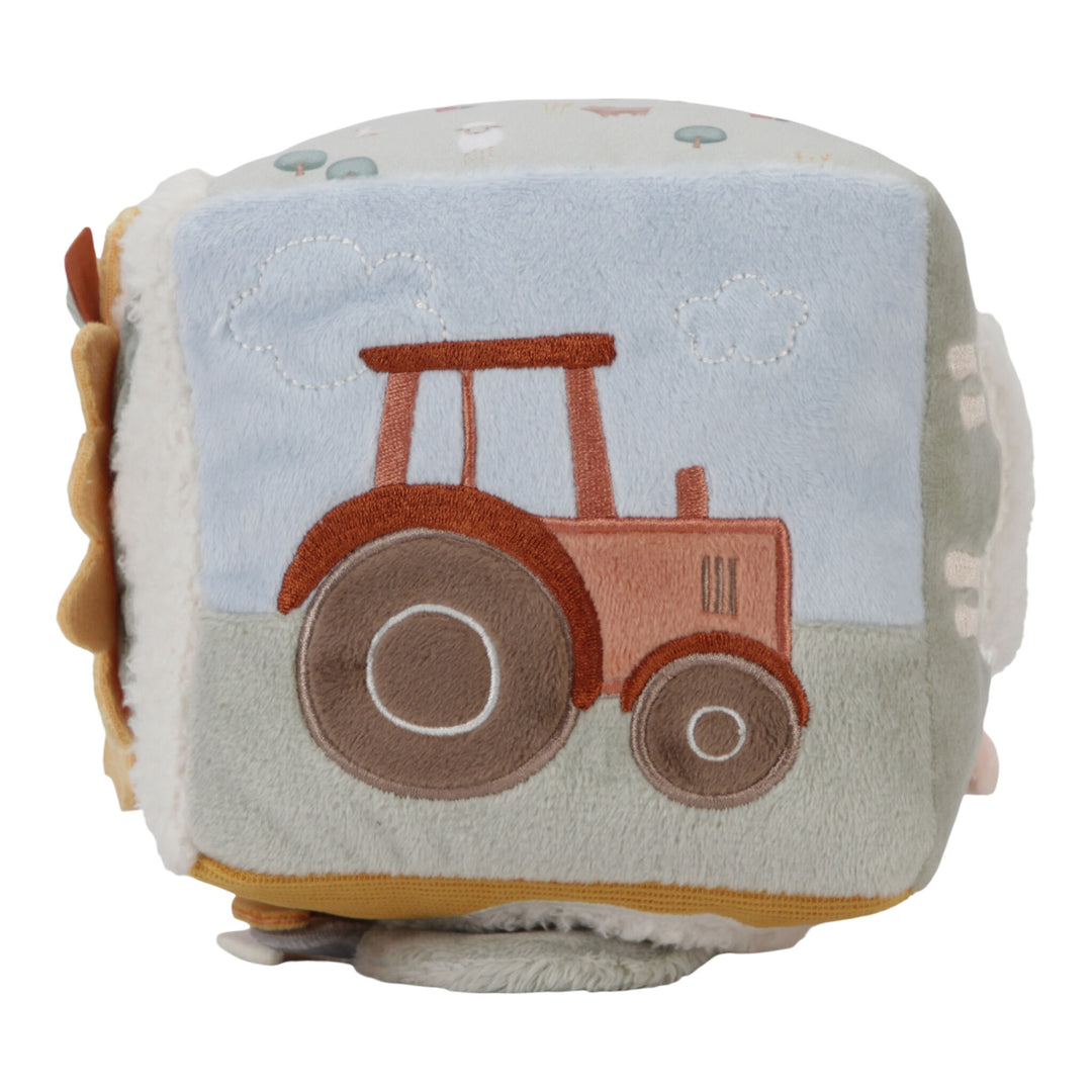 Little Dutch - Soft Activity Cube - Little Farm - Mabel & Fox