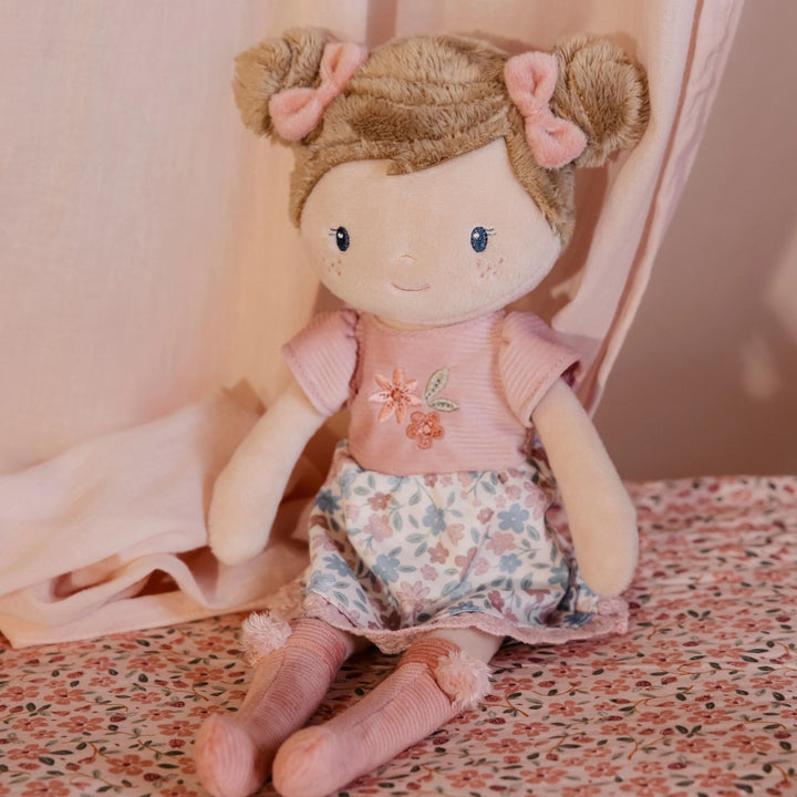 Little Dutch - Soft Doll - Rosa - Mabel & Fox