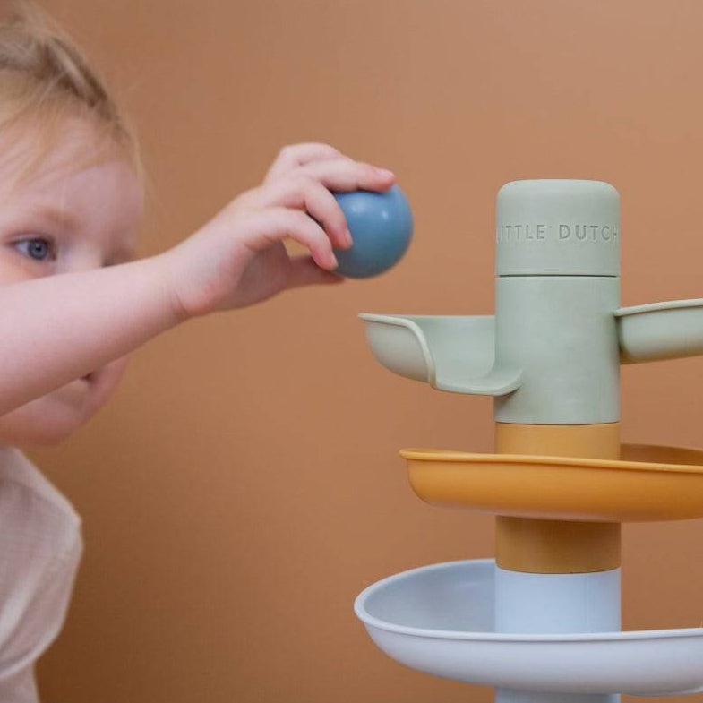 Little Dutch - Spiral Tower - Blue - Mabel & Fox