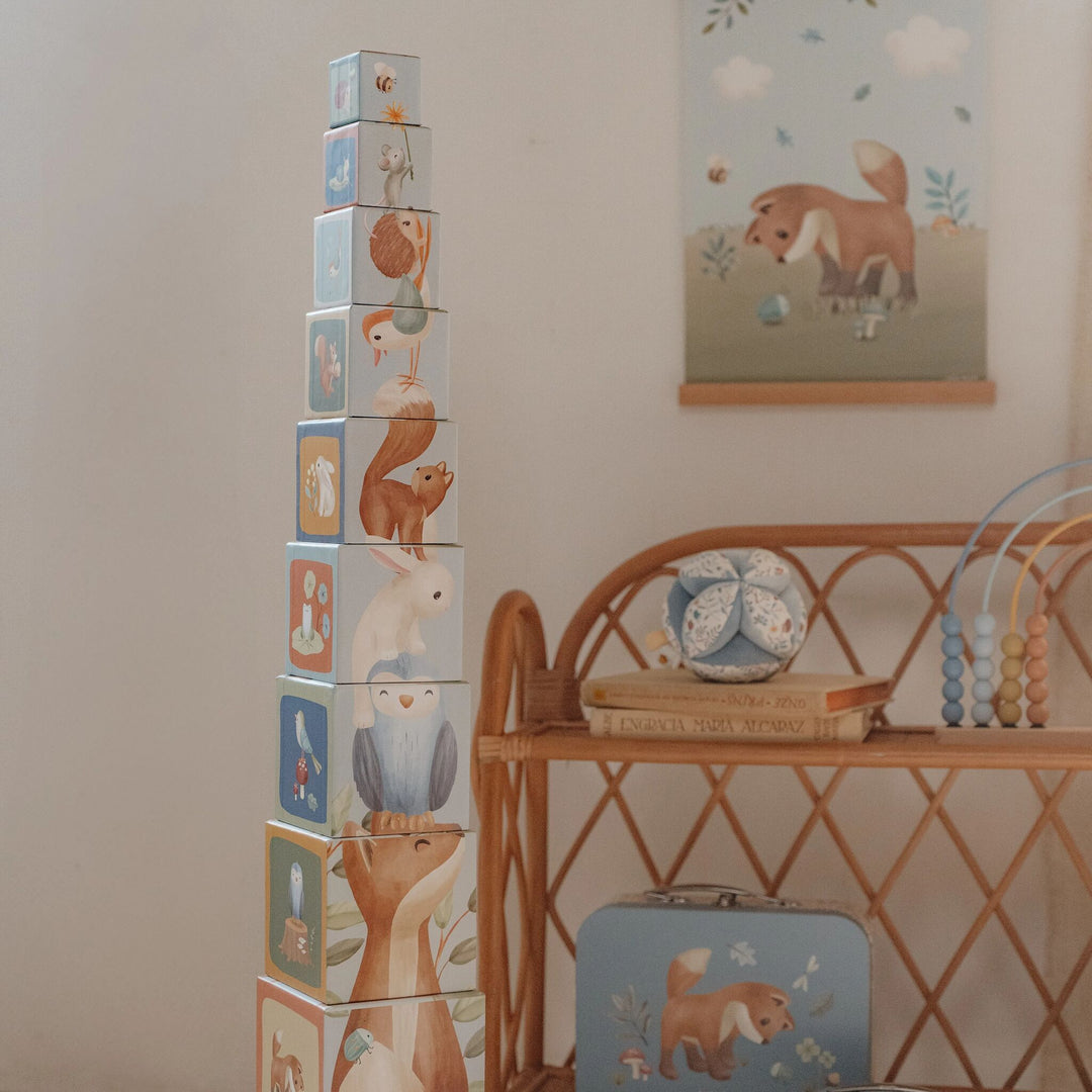 Little Dutch - Stacking Blocks - Forest Friends - Mabel & Fox