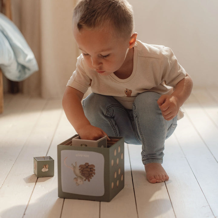 Little Dutch - Stacking Blocks - Forest Friends - Mabel & Fox
