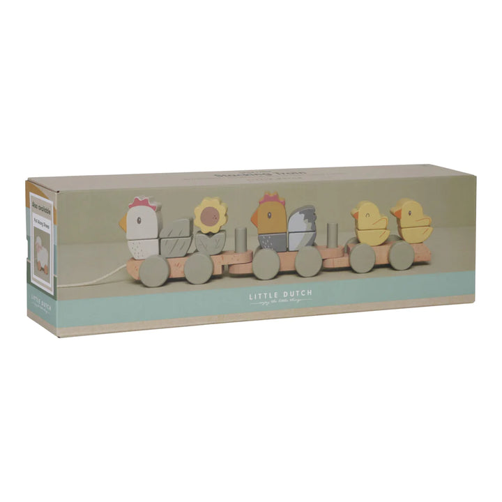 Little Dutch - Stacking Train Chicken - Little Farm - Mabel & Fox