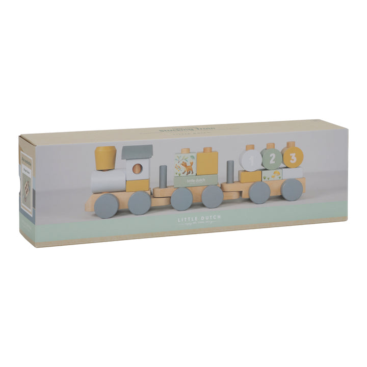 Little Dutch - Stacking Train - Forest Friends - Mabel & Fox