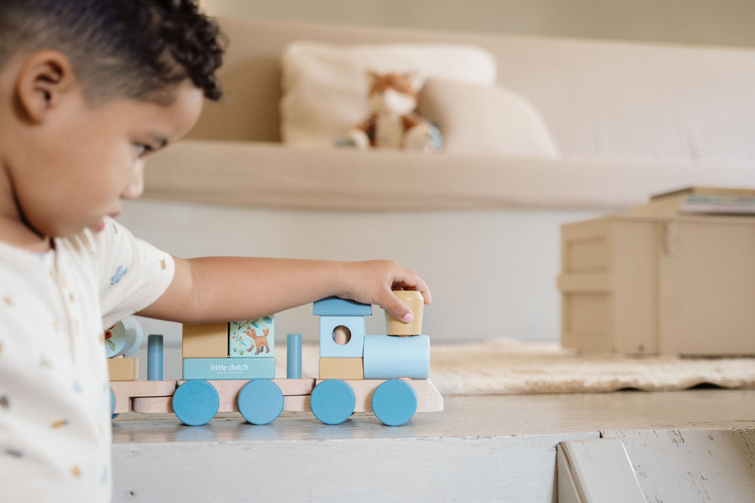 Little Dutch - Stacking Train - Forest Friends - Mabel & Fox