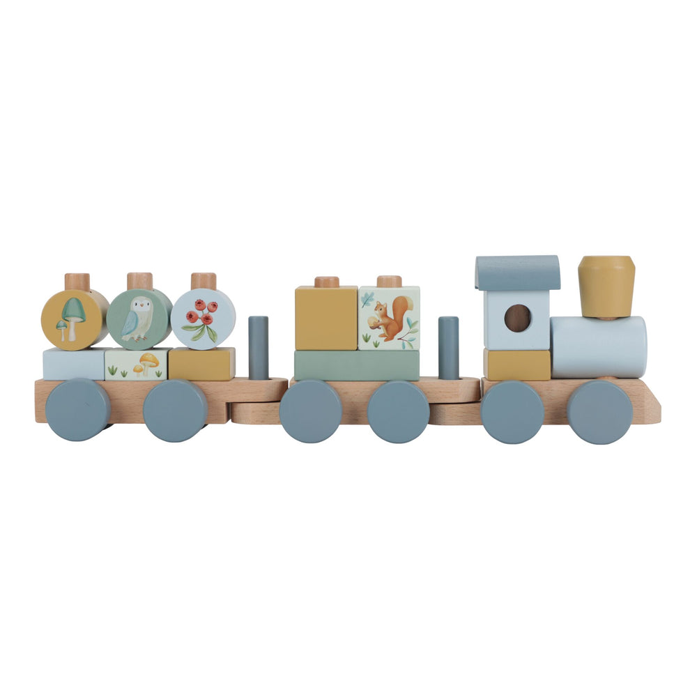 Little Dutch - Stacking Train - Forest Friends - Mabel & Fox