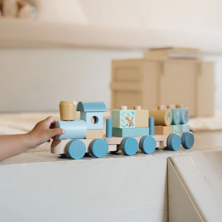 Little Dutch - Stacking Train - Forest Friends - Mabel & Fox