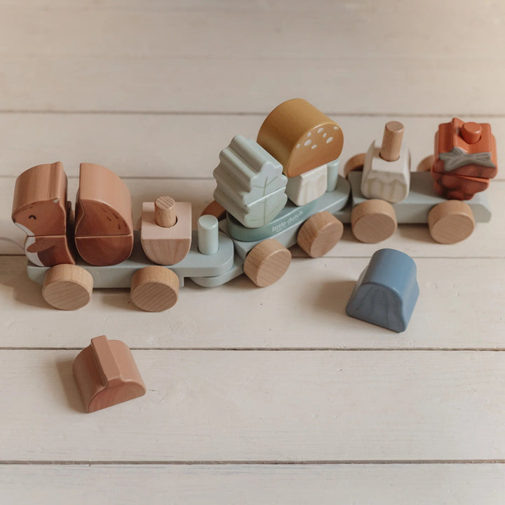 Little Dutch - Stacking Train - Squirrel - Forest Friends - Mabel & Fox