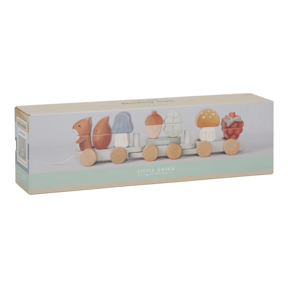 Little Dutch - Stacking Train - Squirrel - Forest Friends - Mabel & Fox