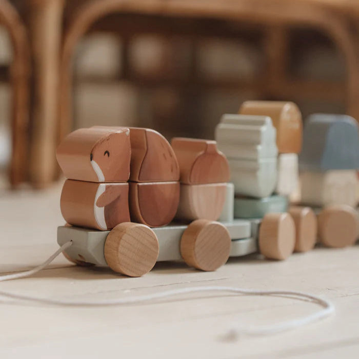 Little Dutch - Stacking Train - Squirrel - Forest Friends - Mabel & Fox