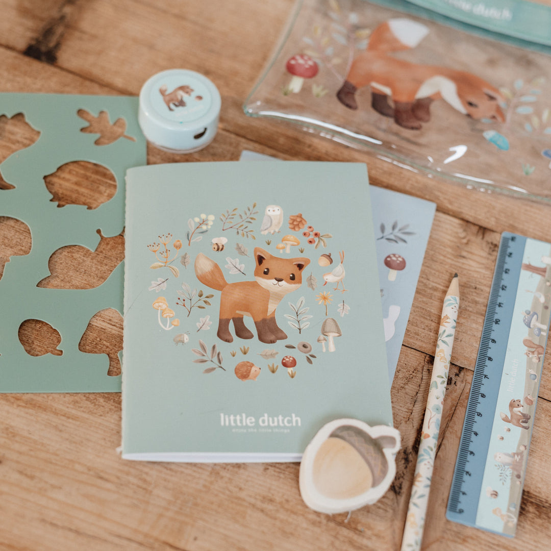 Little Dutch - Stationery Set - Forest Friends - Mabel & Fox