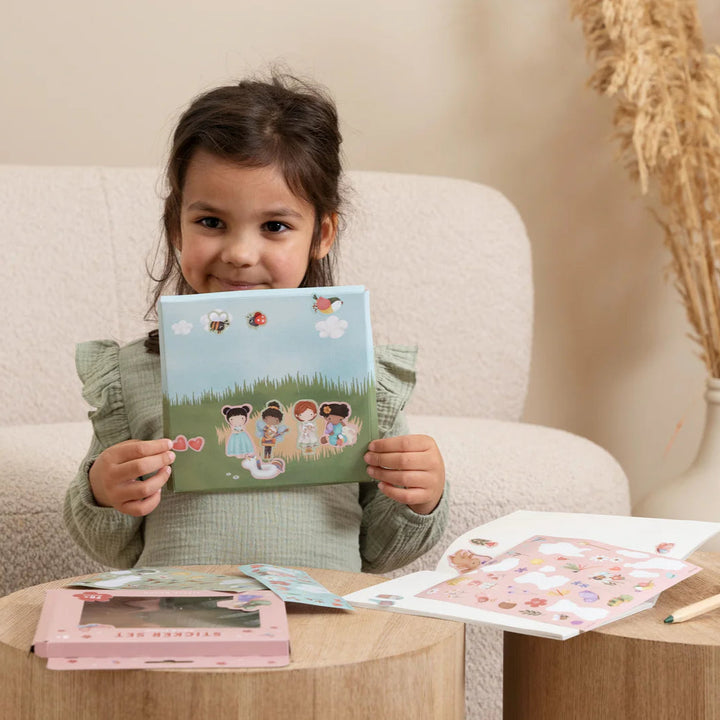 Little Dutch - Stickerset - Rosa & Friends - Mabel & Fox