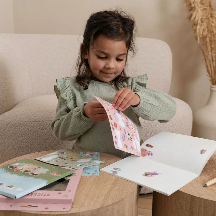 Little Dutch - Stickerset - Rosa & Friends - Mabel & Fox