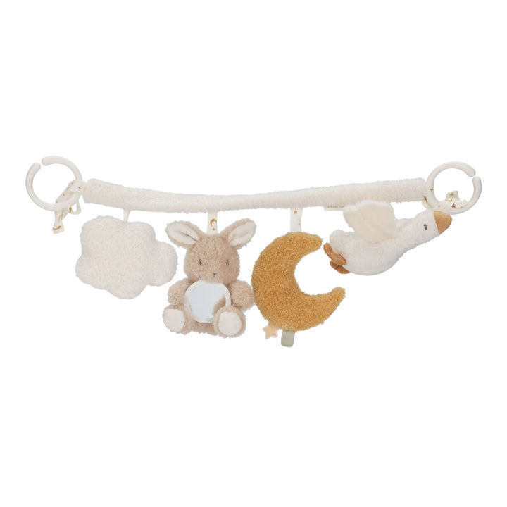 Little Dutch - Stroller Toy Chain - Newborn Naturals - Mabel & Fox