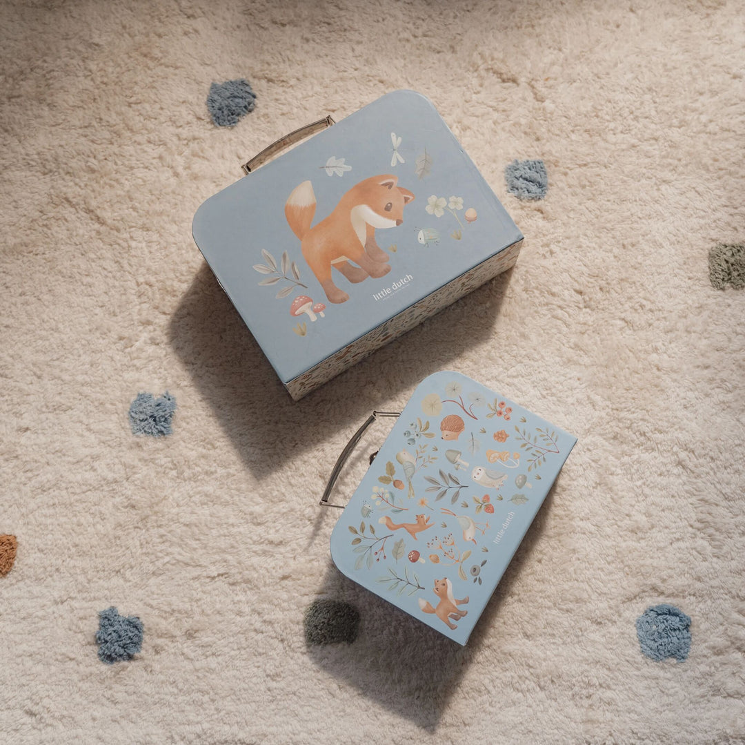 Little Dutch - Suitcase Set - Forest Friends - Mabel & Fox