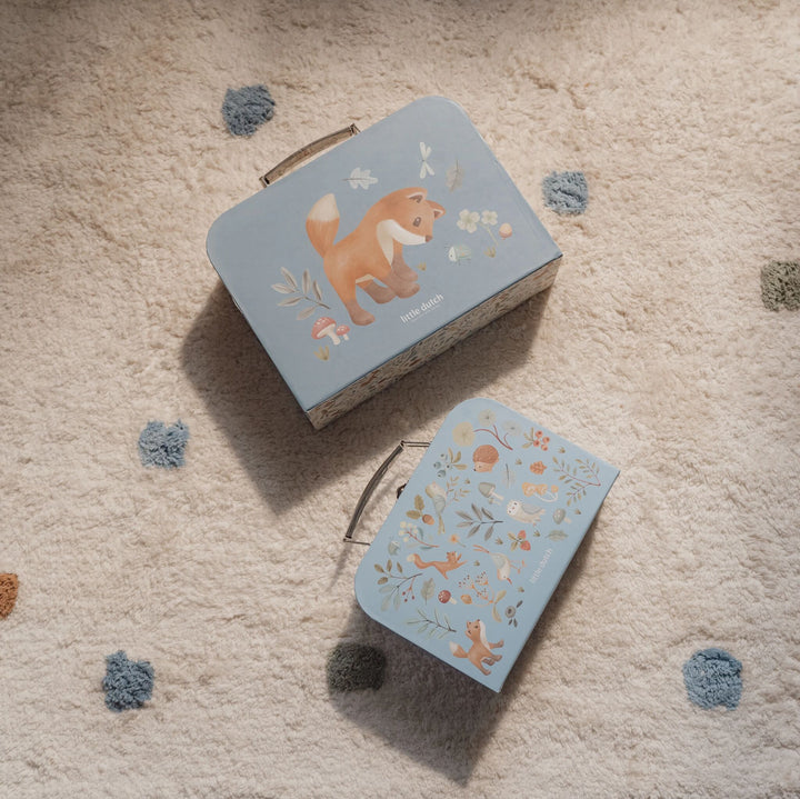 Little Dutch - Suitcase Set - Forest Friends - Mabel & Fox