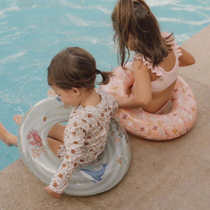 Little Dutch - Swim Ring - Ocean Dreams Blue - Mabel & Fox