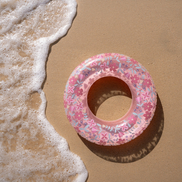 Little Dutch - Swim Ring - Pink Flowers - Mabel & Fox