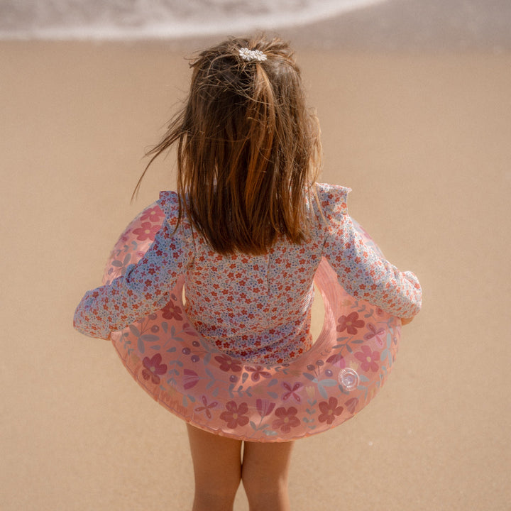 Little Dutch - Swim Ring - Pink Flowers - Mabel & Fox