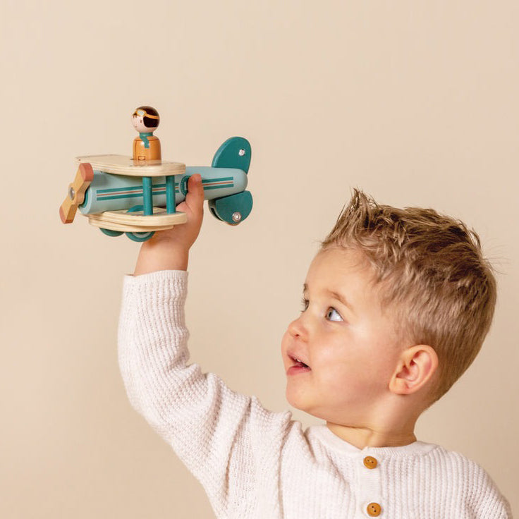 Little Dutch - Toy Airplane - Mabel & Fox