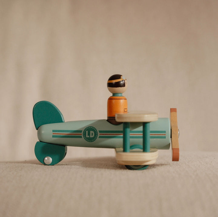 Little Dutch - Toy Airplane - Mabel & Fox