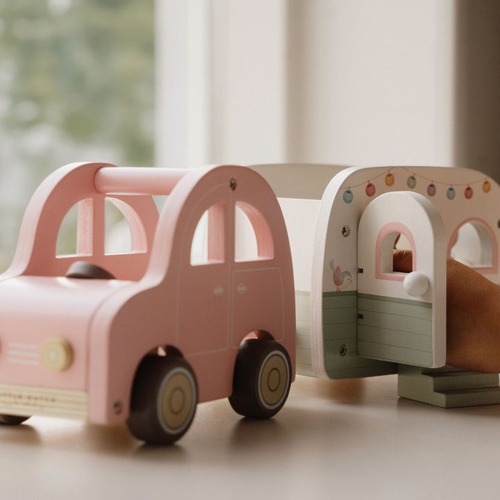 Little Dutch - Toy Car with Caravan - Mabel & Fox