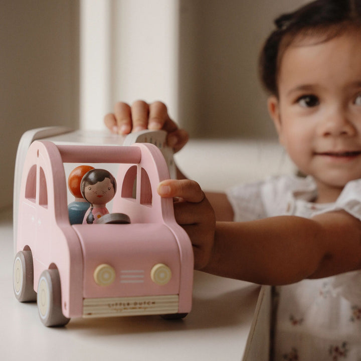Little Dutch - Toy Car with Caravan - Mabel & Fox
