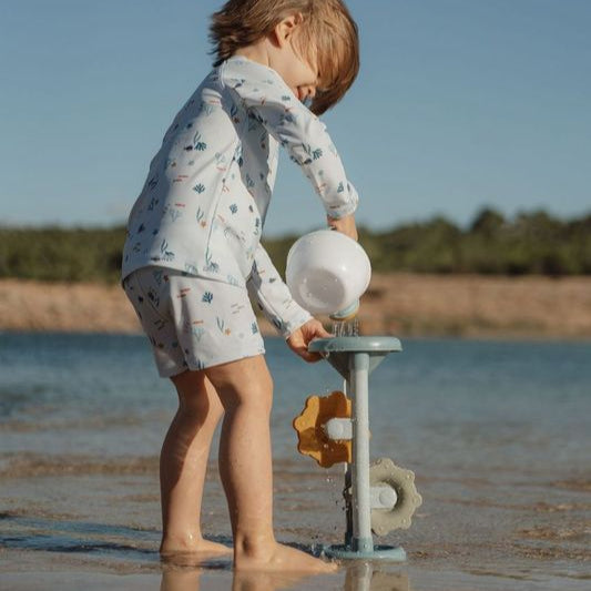 Little Dutch - Toy Sand Mill - Ocean Dreams Blue - Mabel & Fox