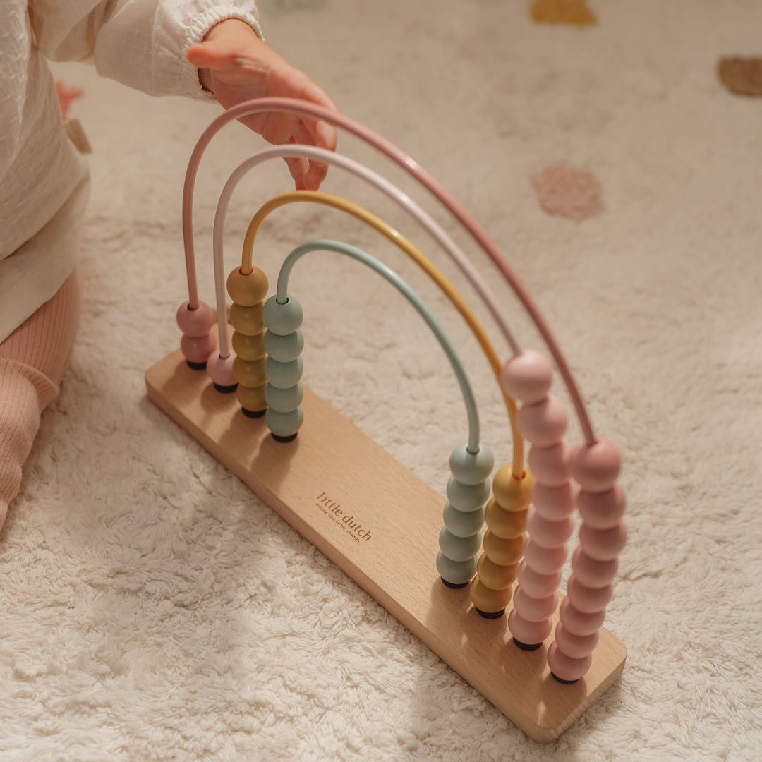 Little Dutch - Wooden Abacus Rainbow - Fairy Garden - Mabel & Fox
