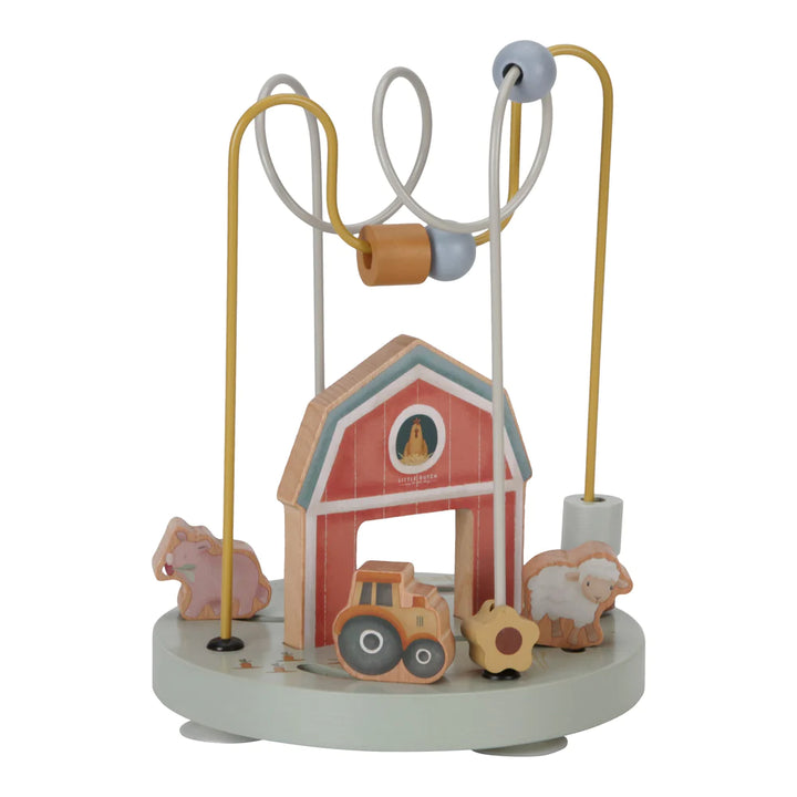 Little Dutch - Wooden Activity Spiral - Little Farm - Mabel & Fox