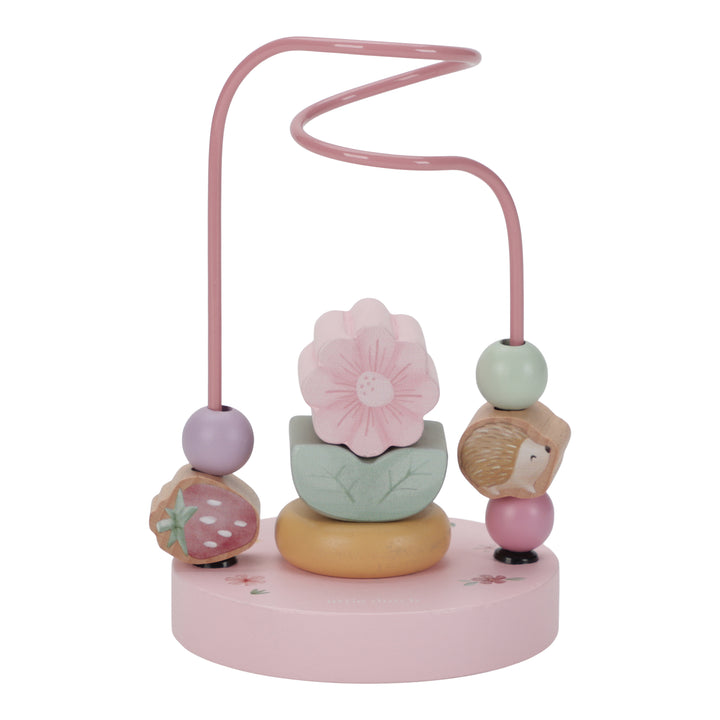 Little Dutch - Wooden Activity Spiral Small - Flower Fairy Garden - Mabel & Fox