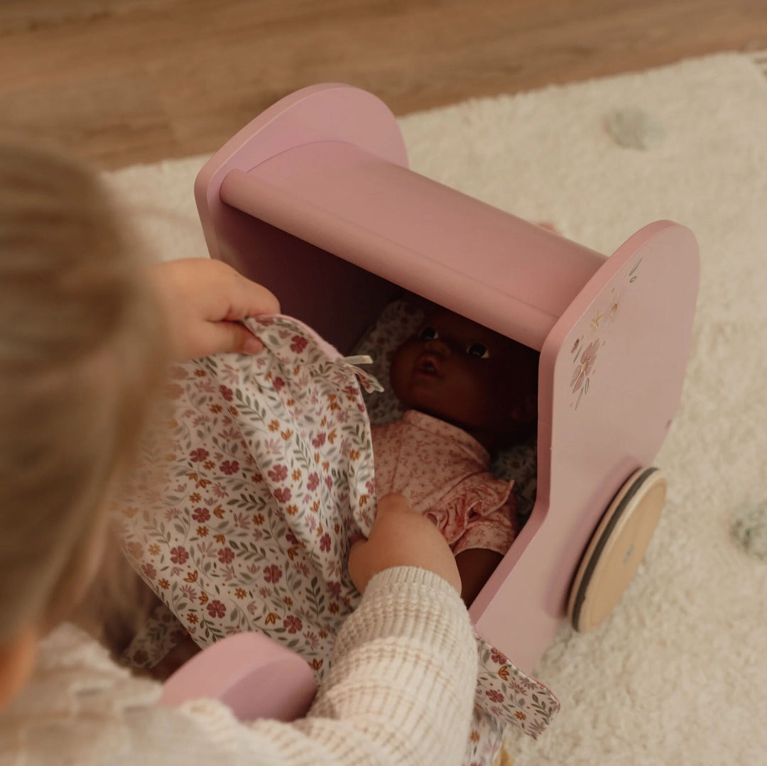 Little Dutch - Wooden Doll Pram - Mabel & Fox