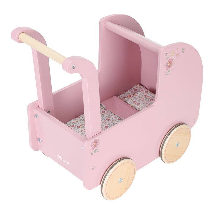 Little Dutch - Wooden Doll Pram - Mabel & Fox
