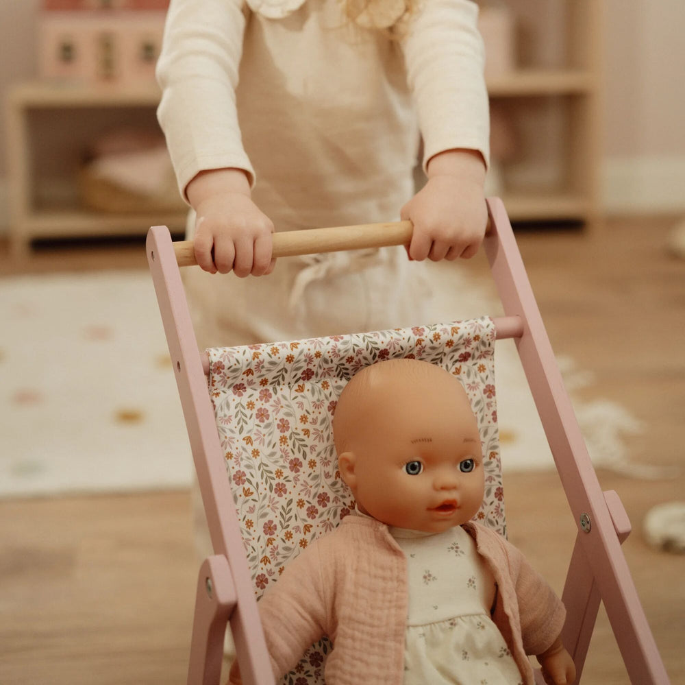 Little Dutch - Wooden Doll Stroller - Mabel & Fox