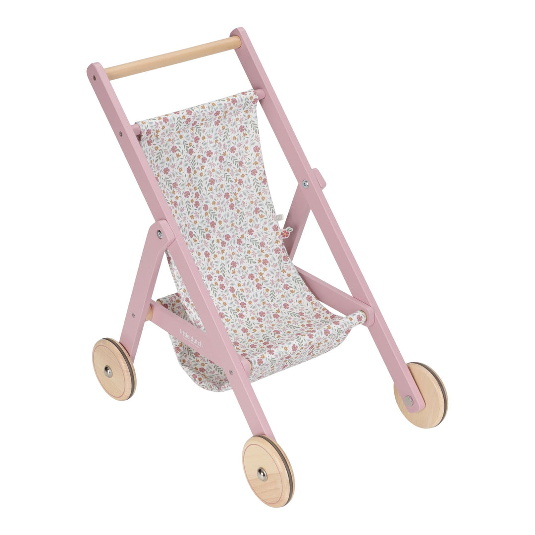 Little Dutch - Wooden Doll Stroller - Mabel & Fox