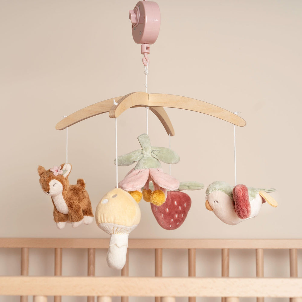 Sample Sale (Damaged Packaging) - Little Dutch - Wooden Music Mobile - Fairy Garden - Mabel & Fox