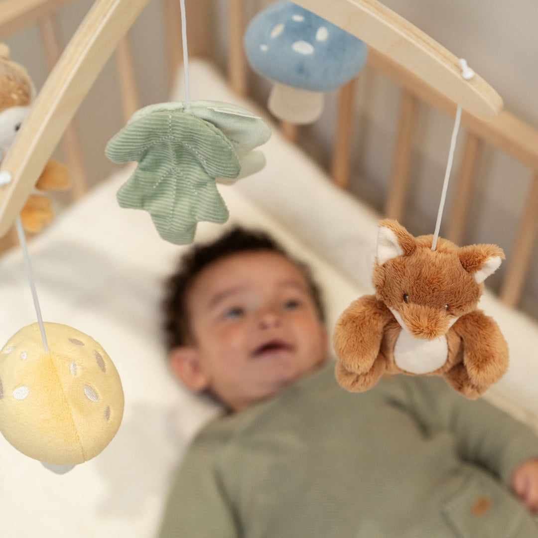 Little Dutch - Wooden Music Mobile - Forest Friends - Mabel & Fox