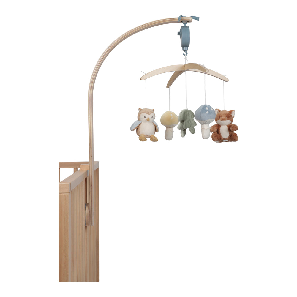 Little Dutch - Wooden Music Mobile - Forest Friends - Mabel & Fox