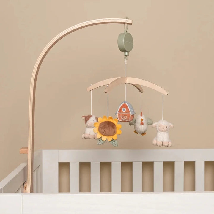 Little Dutch - Wooden Music Mobile - Little Farm - Mabel & Fox