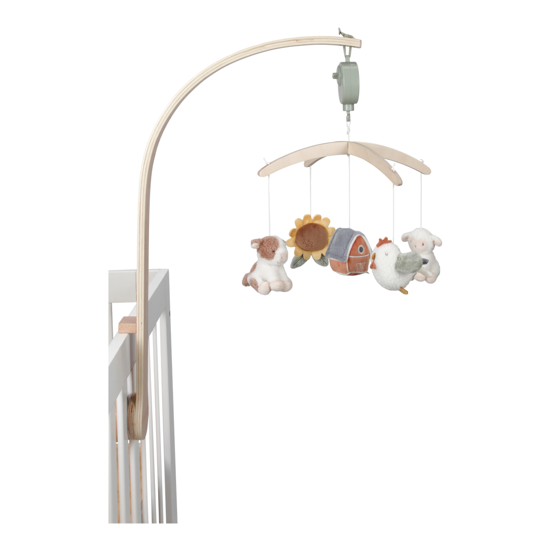 Little Dutch - Wooden Music Mobile - Little Farm - Mabel & Fox