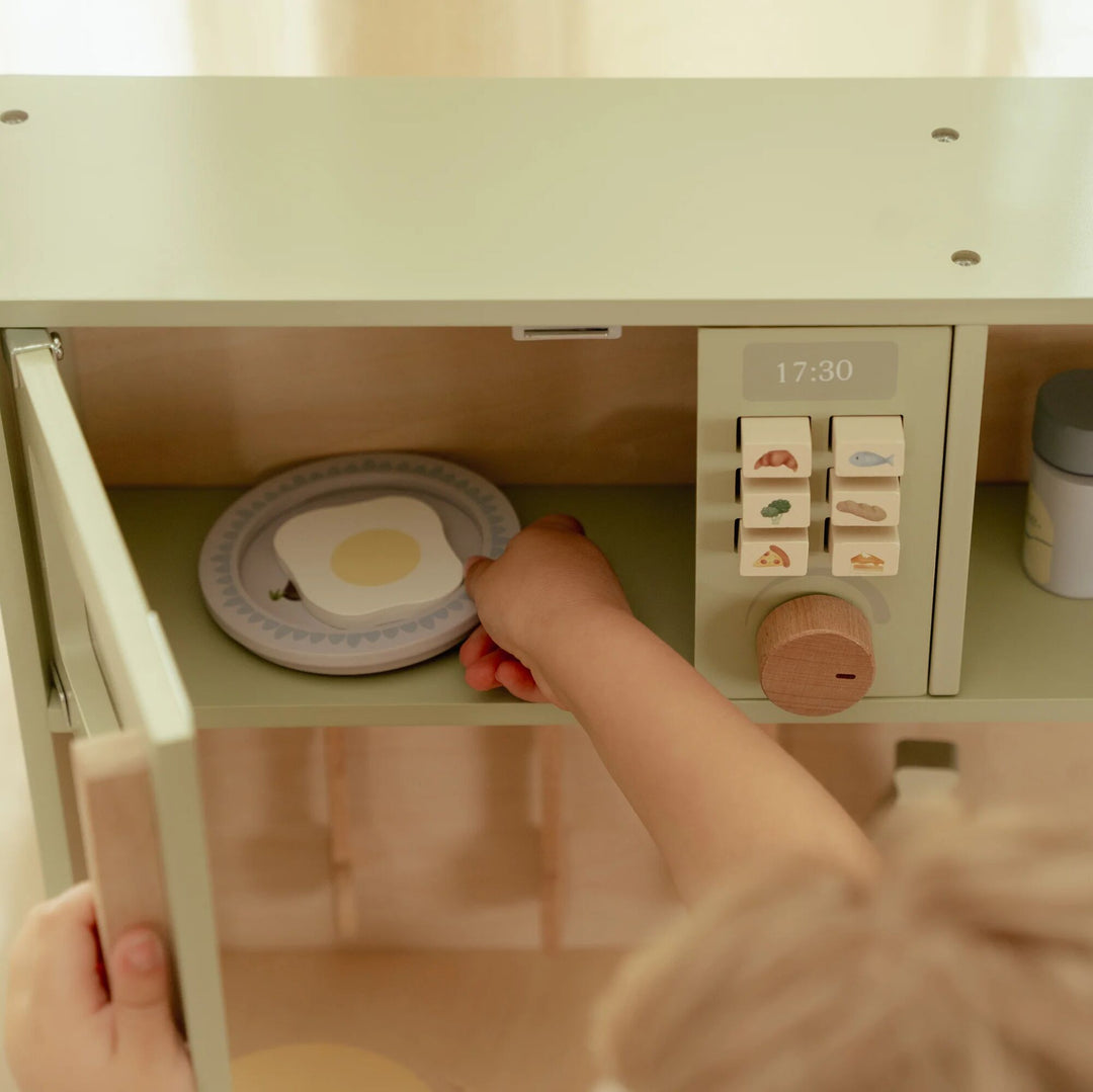 Little Dutch - Wooden Play Kitchen - Mint - Mabel & Fox
