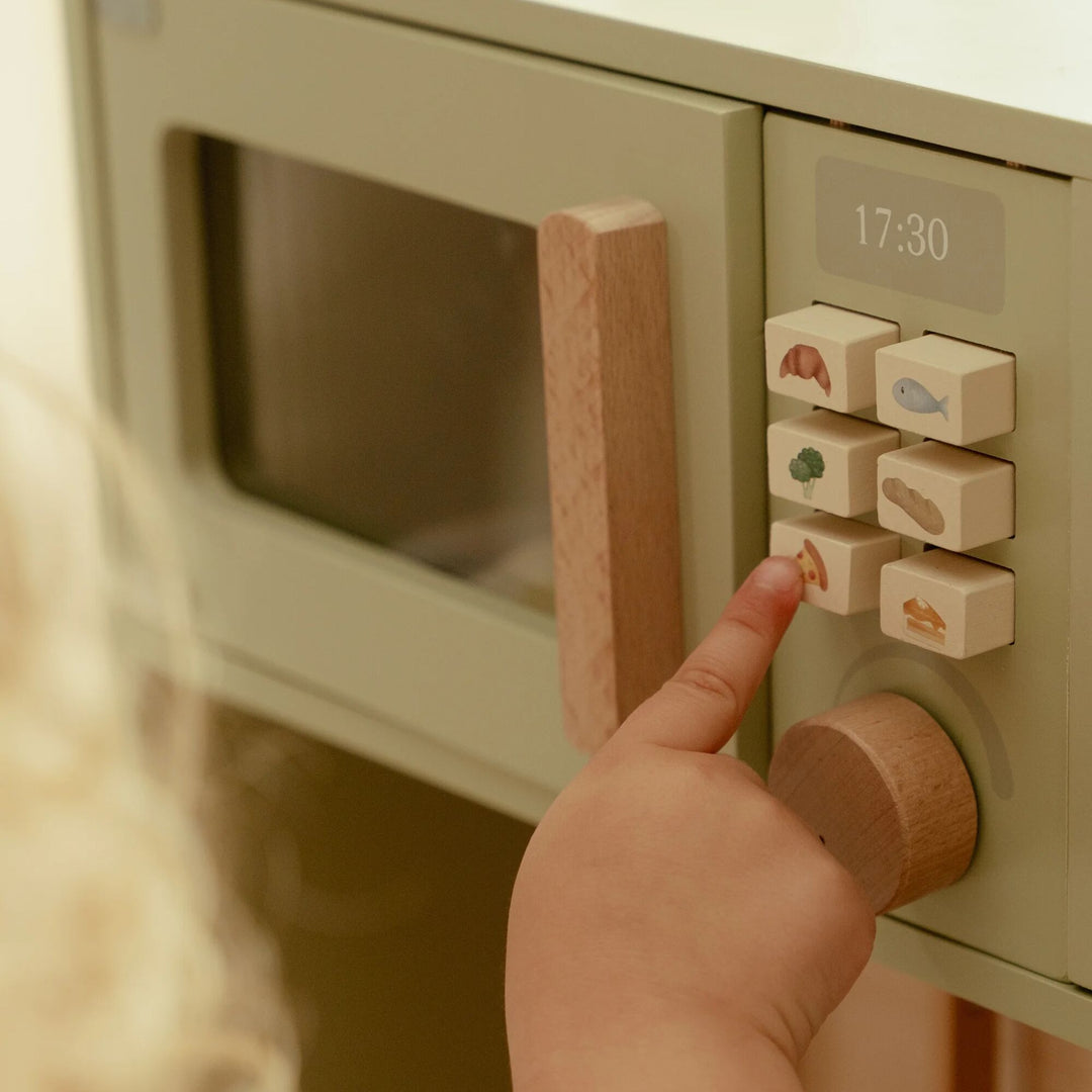 Little Dutch - Wooden Play Kitchen - Mint - Mabel & Fox