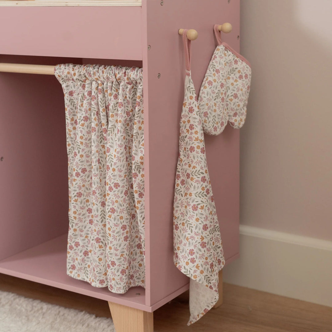 Little Dutch - Wooden Play Kitchen - Pink - Mabel & Fox