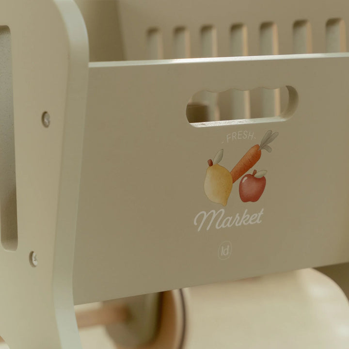 Little Dutch - Wooden Shopping Cart - Mabel & Fox