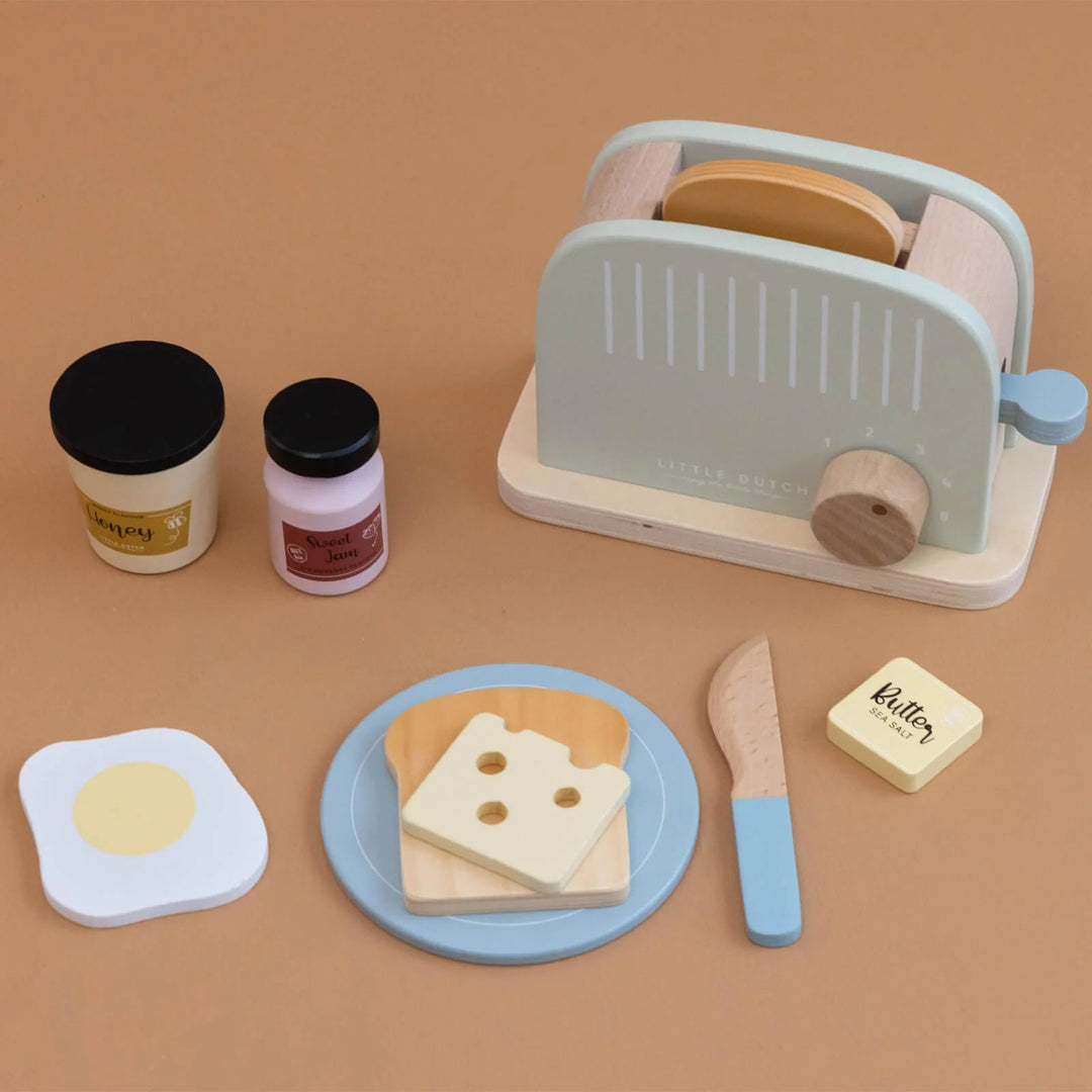 Little Dutch - Wooden Toaster Set - Mabel & Fox