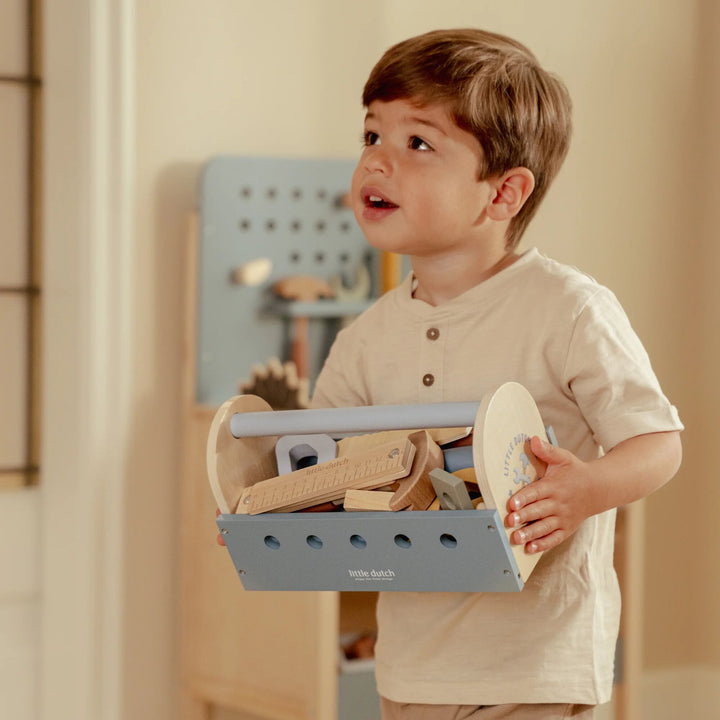 Little Dutch - Wooden Tool Box - Mabel & Fox