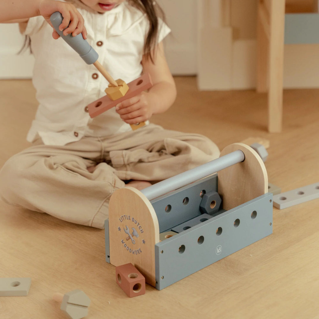 Little Dutch - Wooden Tool Box - Mabel & Fox